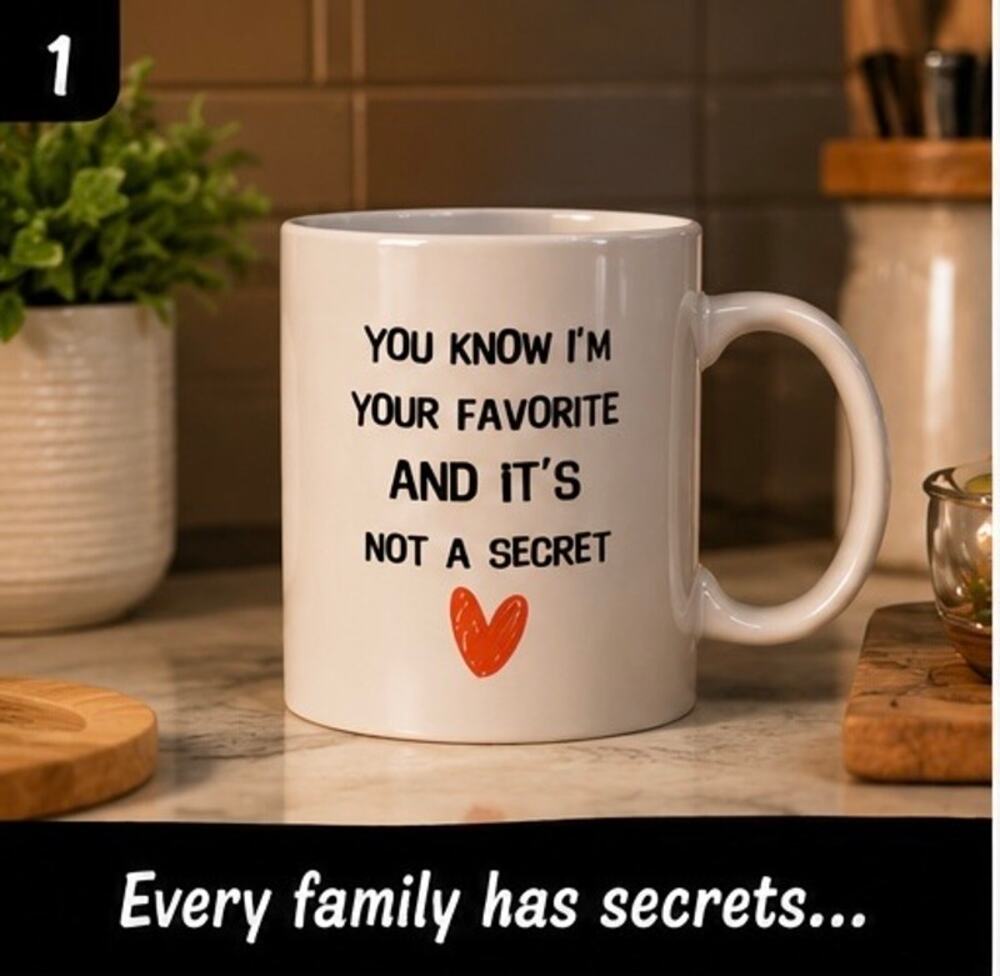 Favorite Child Funny Coffee Mug New in Box Gift for Mom or Dad